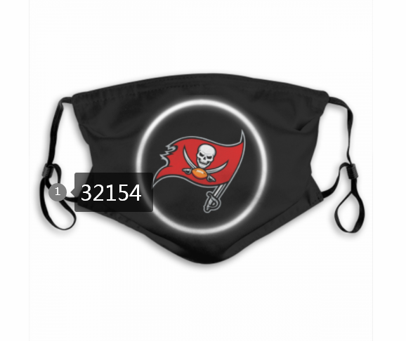 NFL 2020 Tampa Bay Buccaneers #15 Dust mask with filter->nfl dust mask->Sports Accessory